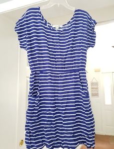 NEW LISTING! Forever 21 blue& white striped dress